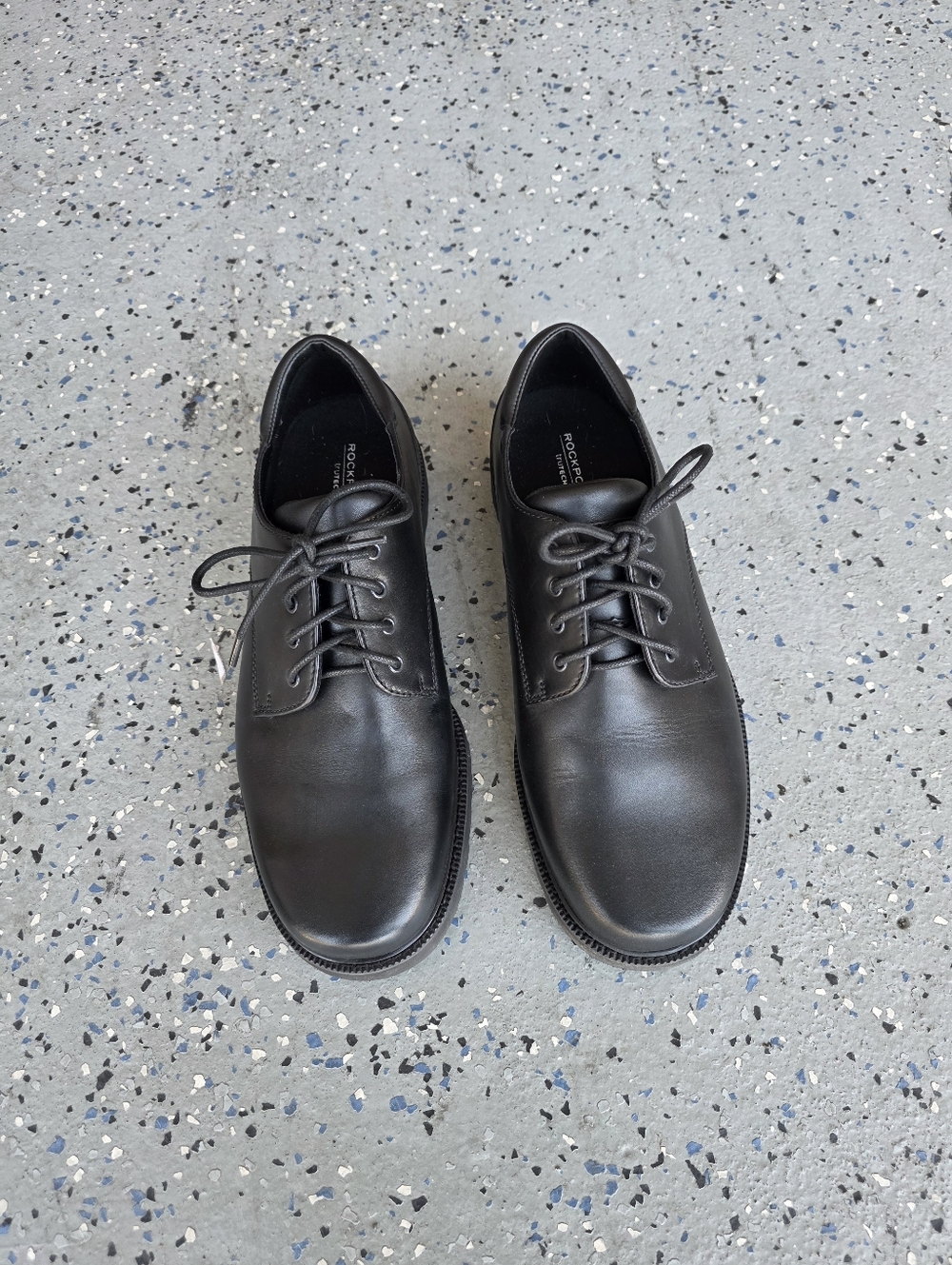 Rockport Men's Northfield Waterproof Oxfords in black leather